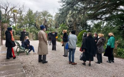 Associazione Culturale “Il salotto delle Arti” – Visita di studio agli interni e al giardino del Villino Volterra